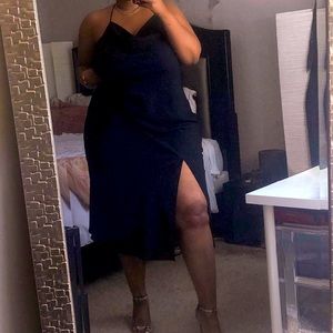 Black Cushnie x Target Slip Dress